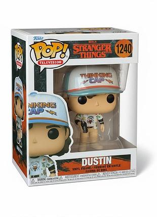 Фігурка funko pop! stranger things dustin, will, eleven функо поп дуже дивні справи dustin 1240