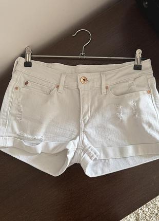 Білі шорти levi’s denizen