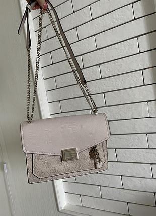 Сумочка guess pink
