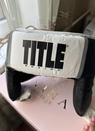 Боксерський шолом title boxing  (usa boxing approved)