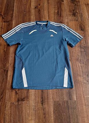 Мужская уникальная спортивная футболка adidas оригинал