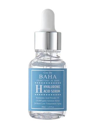 Cos de baha - h hyaluronic acid serum - зволожувальна сироватка для обличчя.