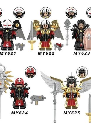 Набір фігурок warhammer бойові серафим 5 шт сумісні з лего my621-625
