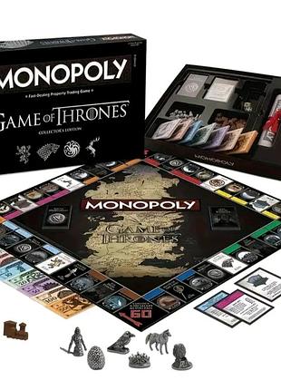 Монополія гра престолів game of thrones англомовна