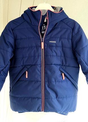 Зимняя куртка для девочки decathlon