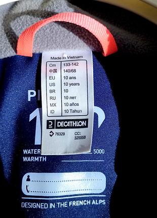 Зимняя куртка для девочки decathlon 5