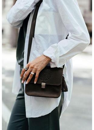 Жіноча шкіряна сумка бохо, різні кольори