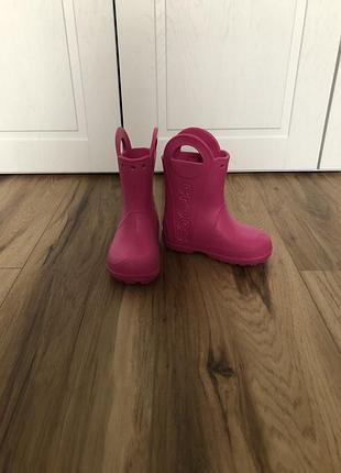 Гумові чобітки crocs