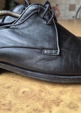 Bruno magli plain toe oxfords оригинал телячья кожа ручная работа италия черный размер 10,5