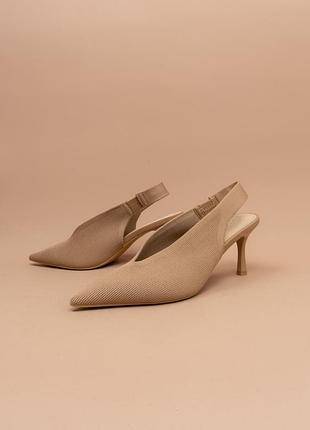 Женские босоножки каблук текстильные бежевые 35-40 женккие босоножки betsy 4021312
