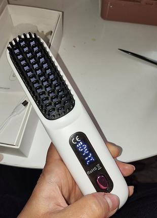 Утюжки  безпроводные usb расческа утюжок