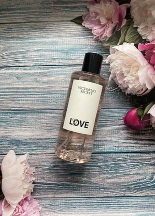 Парфюмированный спрей люкс коллекции victoria’s secret love 250 мл оригинал