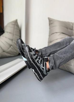 Nike p-6000 grey black кроссовки 7