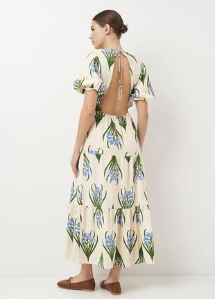 Шикарное платье миди zara