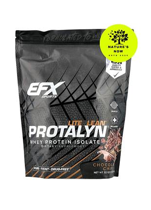 Efx sports изолят сывороточного протеина, шоколадная крошка- 907 грамм