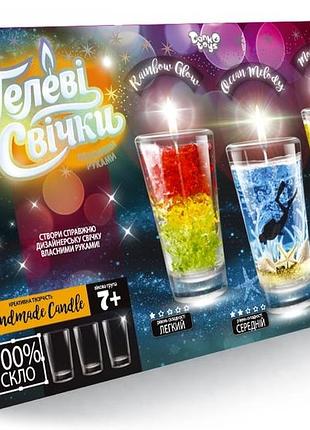 Набор для творчества гелевые свечи своими руками, danko toys
