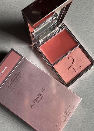 Палетка рум'ян major beauty headlines – double-take crème & powder blush blush duo відтінку she’s baked