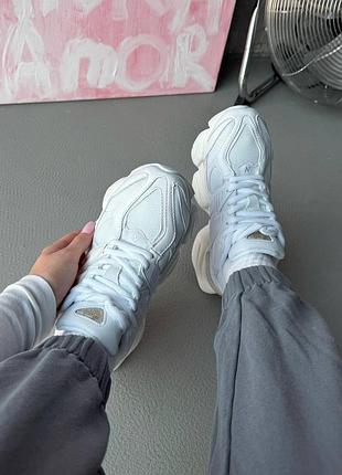 Кроссовки new balance 9060 triple white