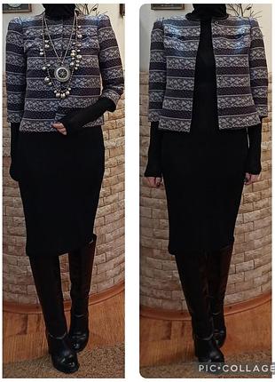 Дизайнерский пиджак из шелка red valentino