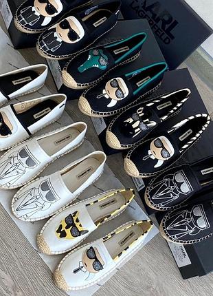 Еспадрільї karl lagerfeld