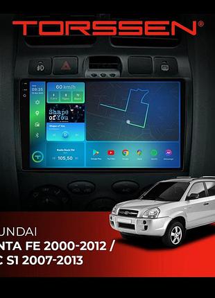 Torssen штатная магнитола torssen 2k hyundai santa fe 00-12 / jac s1 07-13 f9464 4g carplay dsp