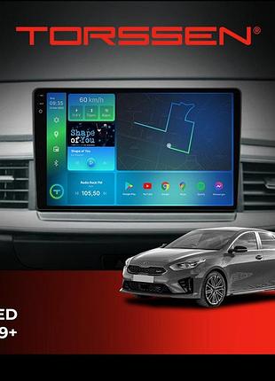 Torssen штатна магнітола torssen 2k kia ceed 2019+ f10464 4g carplay dsp