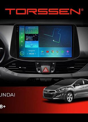 Torssen штатная магнитола torssen 2k hyundai i30 18+ f9464 4g carplay dsp