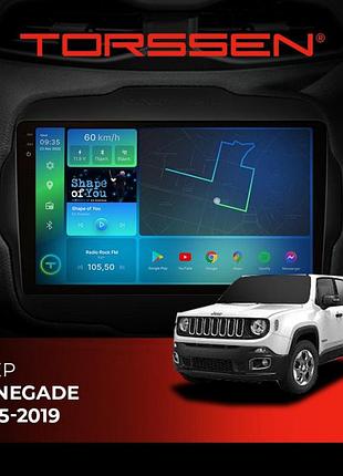 Torssen штатная магнитола torssen 2k jeep renegade 15-19 f9464 4g carplay dsp