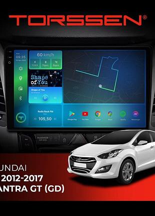 Torssen штатная магнитола torssen 2k hyundai i30 12-17/elantra gt (gd) f9464 4g carplay dsp