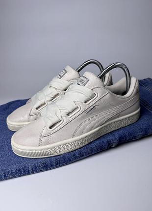 Кеди жіночі puma натуральна шкіра