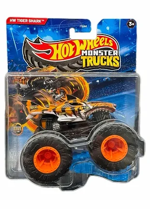Автомобіль hot wheels monster trucks sharks vs dinos