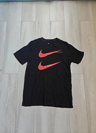 Nike swoosh футболка мужская женская тешка