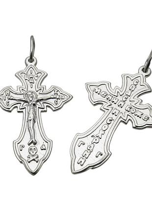 Серебряный крестик 1002кр. 1002кр