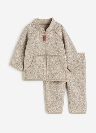 Теплый костюм от h&amp;m на 9-12умесяц