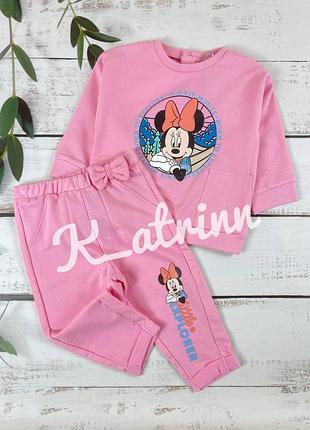 Костюм на девочку из минни от disney 9-12мес, 80см