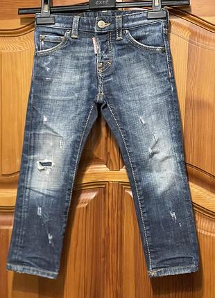 Джинсы детские dsquared2 оригинал р.80-90см(1-2 года)