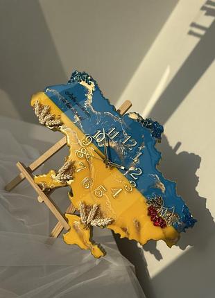 Годинник мапа україни, годинник карта україни
