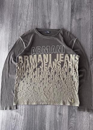 Y2k vintage armani avantgarde longsleeve