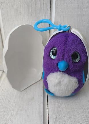 Брелок пташка глазастик hatchimals яйце