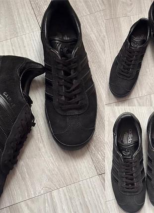 Шкіряні кеди adidas gazelle