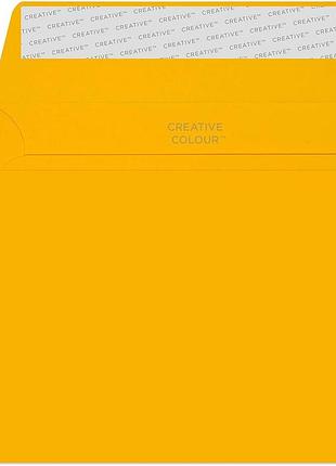 Blake creative color c6 114 x 162 mm 120 gsm peel & seal wallet convelopes (15104) egg yellow - pack 25