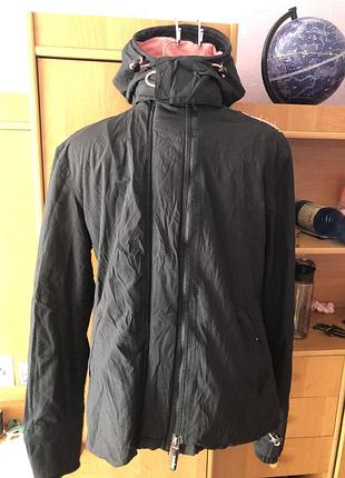 Куртка, деми. внутрі фліс, р. xl, superdry.