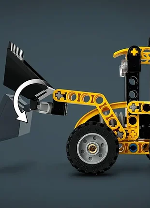 Конструктор lego technic екскаватор-навантажувач 104 деталі (42197) 3