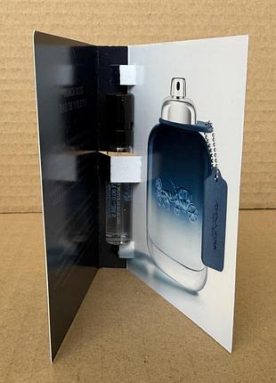 Coach blue edt 2ml 2