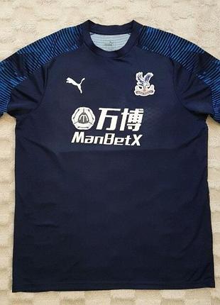 Спортивная футболка crystal palace f.c. сезона 2019/20 от puma. л-хл
