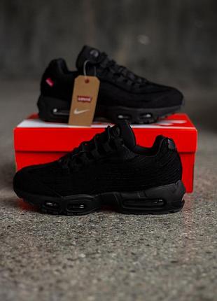 Кросівки levi’s x nike air max 95 “black”