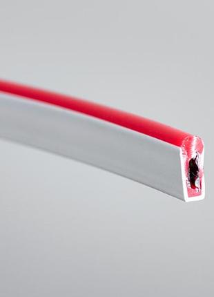 Гибкий неон led 12в ip67 5х11мм красный