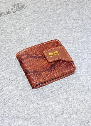 Портмоне bifold из натуральной кожи