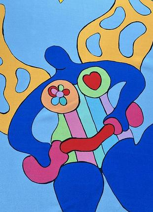 Коллекційна шовкова хустина niki de saint phalle.
