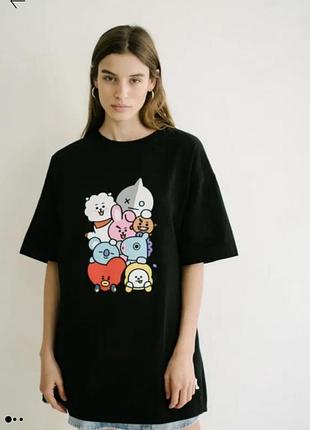 Сукня- туніка колаборація bt21xbershka розмір l